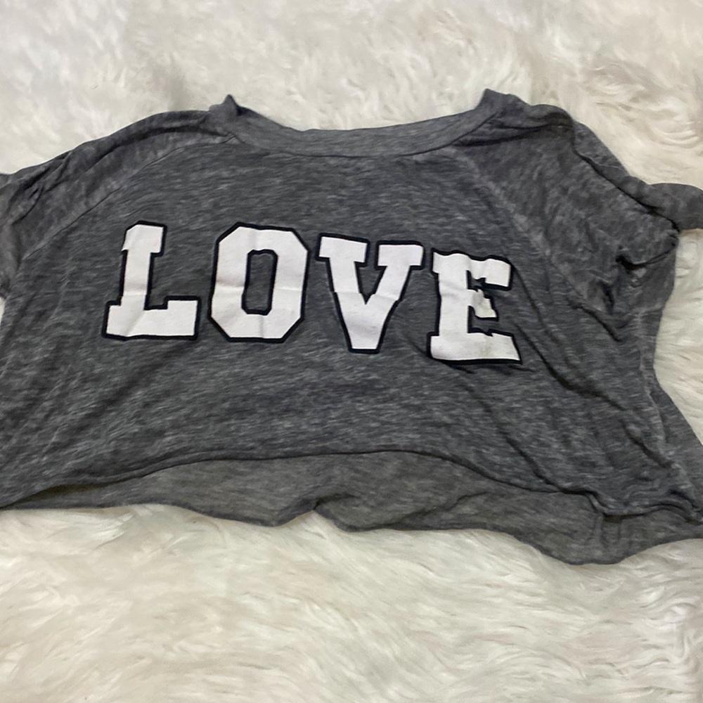LOVE crop top
